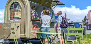 Couple return to Criccieth to set up beachside coffee truck