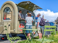 Couple return to Criccieth to set up beachside coffee truck