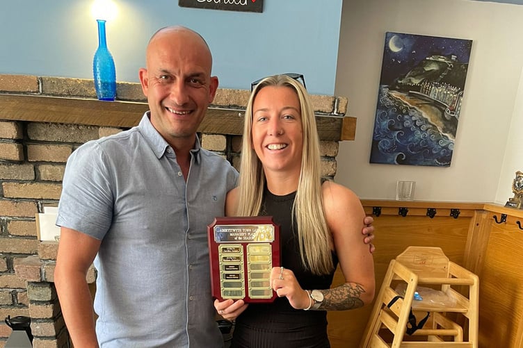 Bethan 'Cheeks' Roberts was named manager Gavin Allen's player of the season 2023