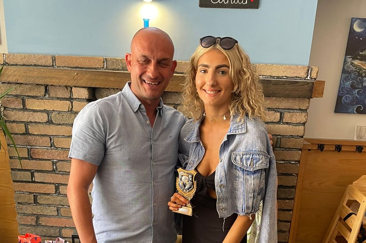 Emily Thomas, Aberyswtwyth Town Women young player of the season