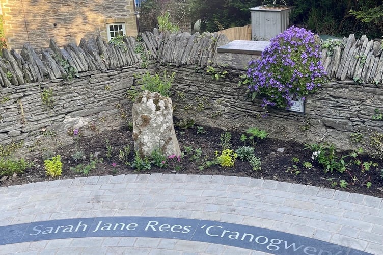Cranogwen's verse will be written in the stone