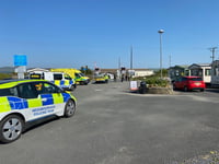 Woman dies after being hit by train near Borth
