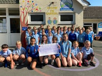 Primary school's 37 pupils raise £1,750 for earthquake survivors