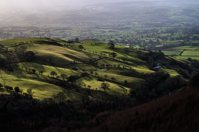 Wales Landscape stock