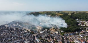 Fire crews spent more than 30 hours tackling Aberystwyth wildfire