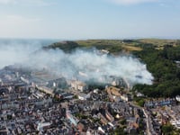 Fire crews spent more than 30 hours tackling Aberystwyth wildfire