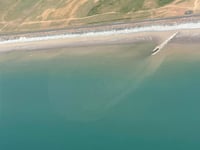Aerial images spark fears over pollution amid sickness and fish deaths
