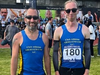 Edd Land and Janos Vranek follow in Roger Bannister's footsteps