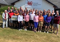 Borth & Ynyslas host British Seniors’ Golfing Society