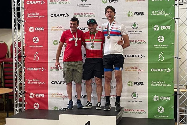 Welsh Time Trial Champion Ieuan Andy Davies 2023