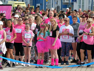 Charity says thank you to Race For Life fundraisers
