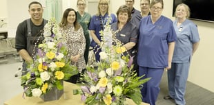TV show pays floral thanks to fundraising cancer nurses at Bronglais