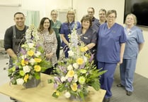 TV show pays floral thanks to fundraising cancer nurses at Bronglais