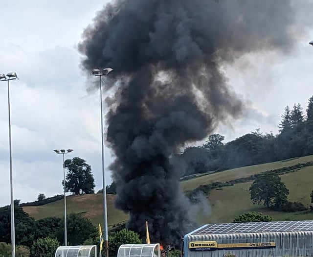 Fire brigade dealing with 'ongoing incident' at car body repair shop