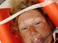 Woman run over by own car thanks life-saving heroes