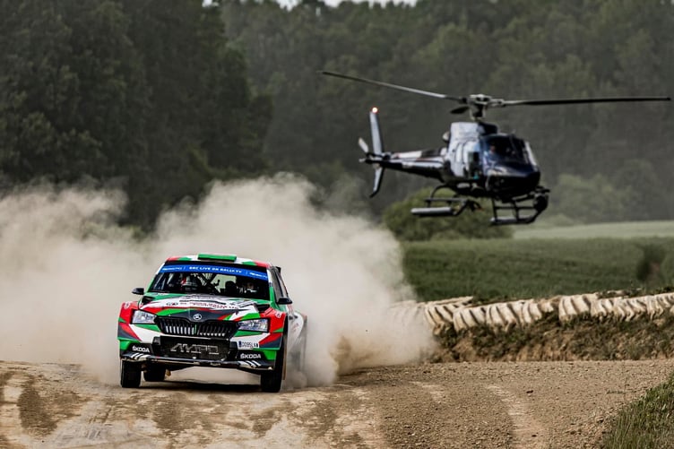 Machynlleth’s Osian Pryce says his lack of experience in his new Škoda Fabia Rally2 is showing at the moment