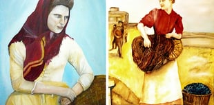 Pensioner reimagines late 19th century photos as oil paintings