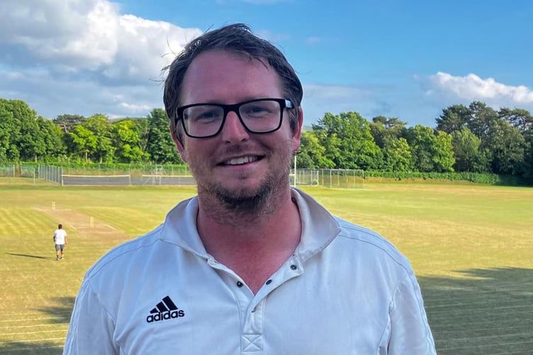 Man of the match, Aberaeron’s Ollie Evans 250623