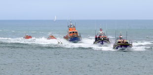 New Quay holds party to welcome arrival of new £2.5 million lifeboat