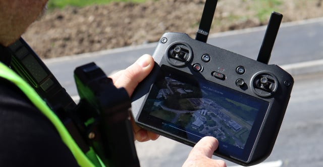 Police using drones to tackle dangerous driving