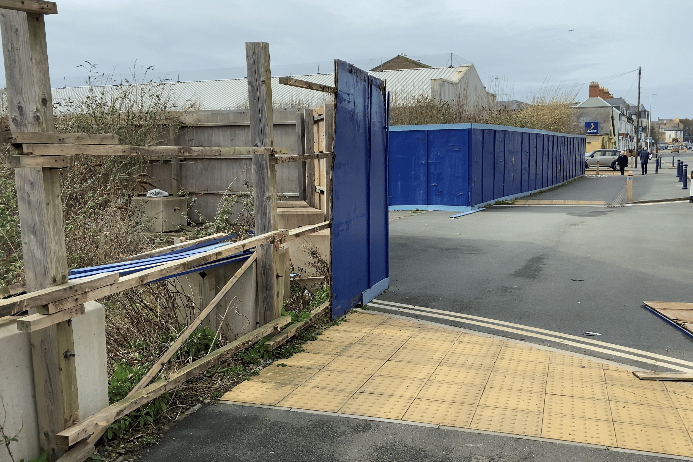 Aldi site Aberystwyth