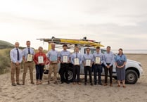 Lifeguards receive award for lifesaving rescues