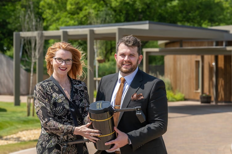 Crematorium space ashes