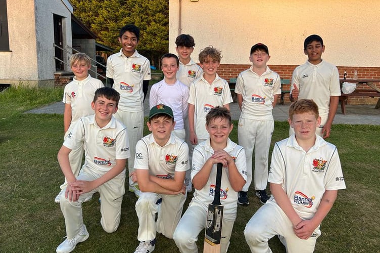 Aberystwyth under 13s cricket team 2023