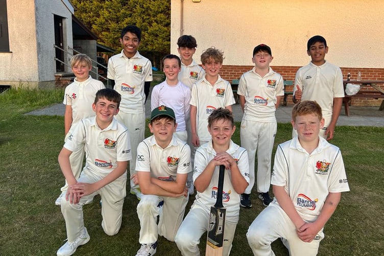Aberystwyth under 13s cricket team 2023