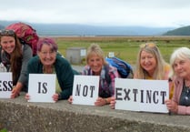 March for Michael walker welcomed in Fairbourne