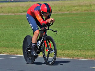 Josh Tarling says it's cool to be youngest British time trial champ