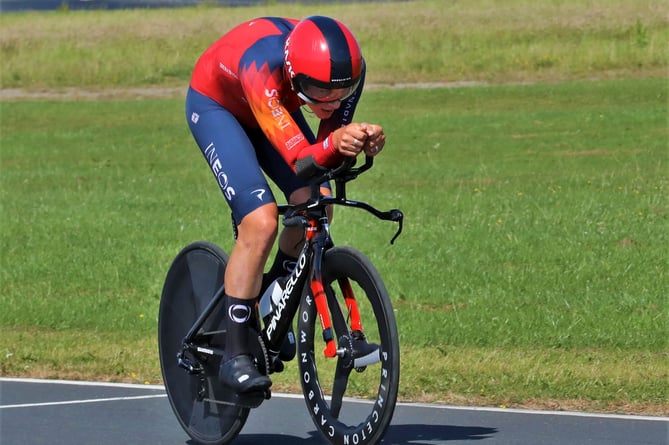 Josh Tarling has enjoyed a standout first year with his team Ineos Grenadiers. He is the British elite time trial champion for 2023
