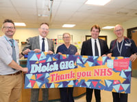Politicians visit new-look hospital and mark 75 years of NHS