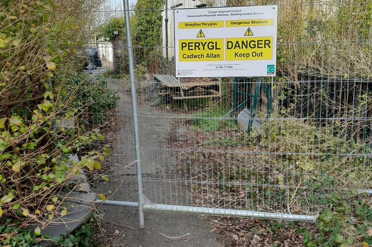 The site has been left empty for years