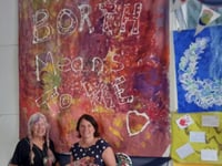 Artists old and young showcase what Borth means to them