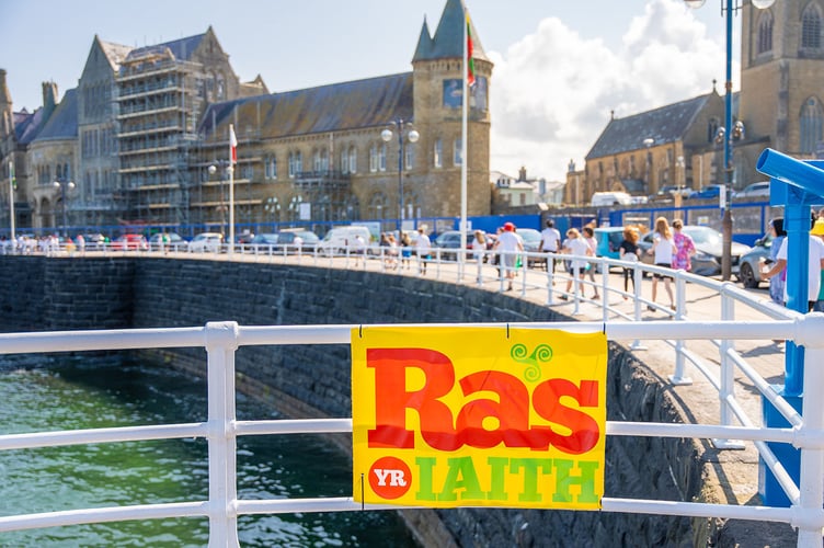 Ras yr Iaith, Aberystwyth