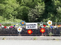 Yarn bombers are back with a new theme