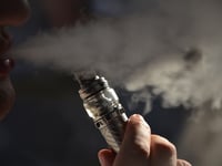'Substantial increase' in the number of children vaping