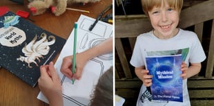 Eight-year-old Ceredigion boy publishes first novel
