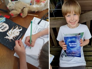 Eight-year-old Ceredigion boy publishes first novel