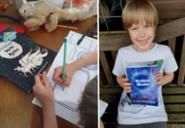 Eight-year-old Ceredigion boy publishes first novel