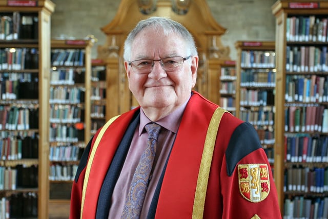 Public figures receive honorary degrees from Bangor University