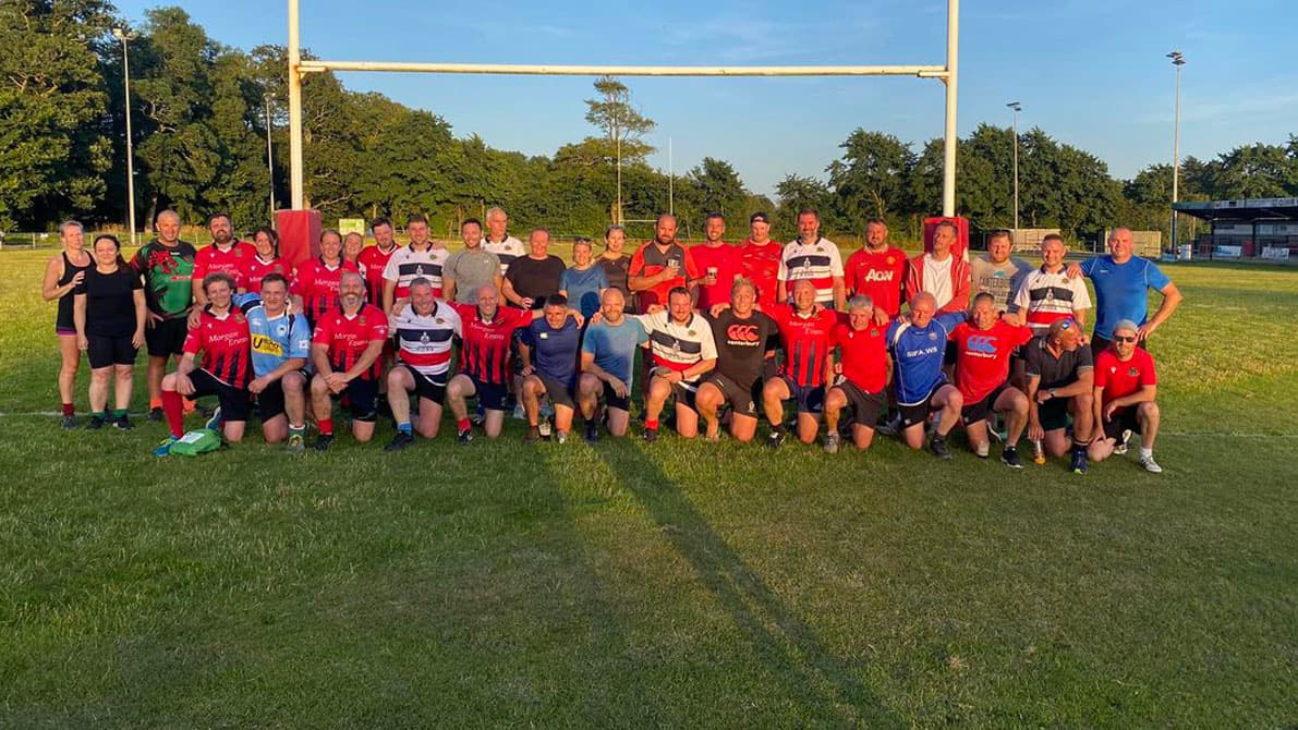 Pwllheli host first of its kind over 35s mixed gender tag rugby match ...