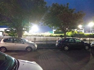 Floodlights from Aber Town’s stadium ‘unbearable’ for residents   