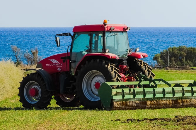 Farm Tractor stock