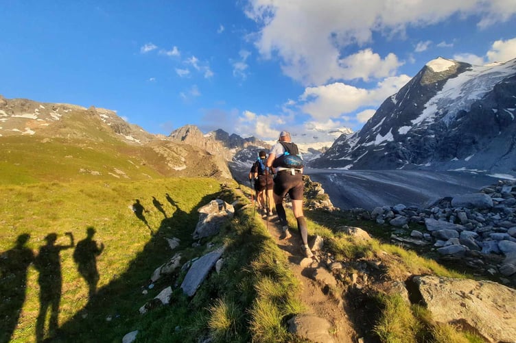 Running through the Alps UTMB Verbier St Bernard X-Traverse 130723