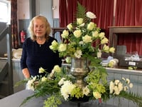 Fantastic floral pieces on show at society meeting