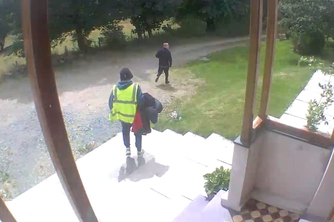 Police have released three images following 'an incident' in Pwllheli