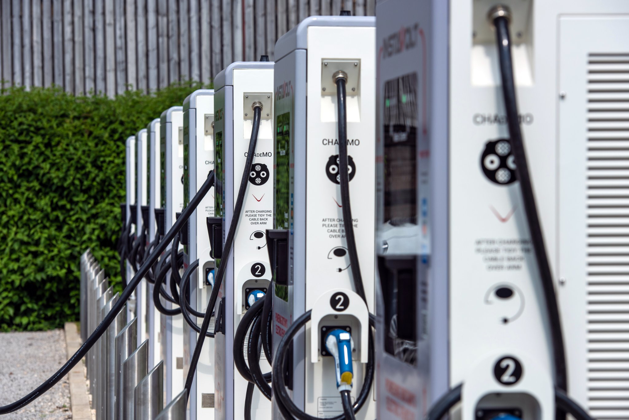 Network upgrade enables electric vehicle charging point rollout