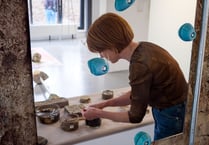 Artist works with biocomposites centre to create sustainable materials